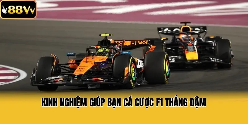 Kinh nghiệm giúp bạn cá cược F1 thắng đậm
